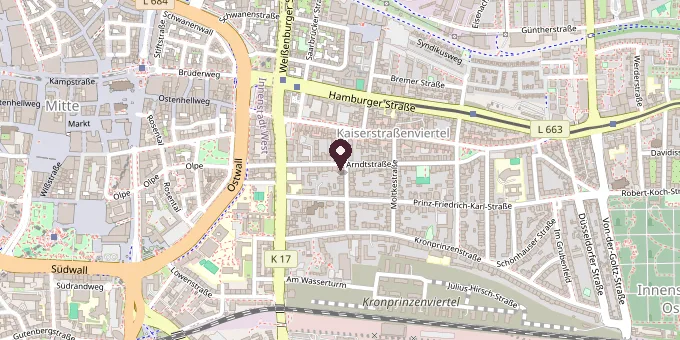 Karte: B1 Medical Dortmund