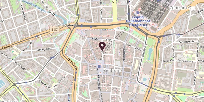 Karte: M1 Med Beauty Leipzig