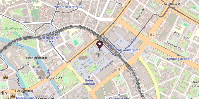 Karte: M1 Med Beauty Berlin Mitte
