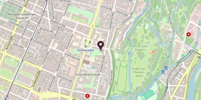 Karte: TRUE CARE Studio Schwabing