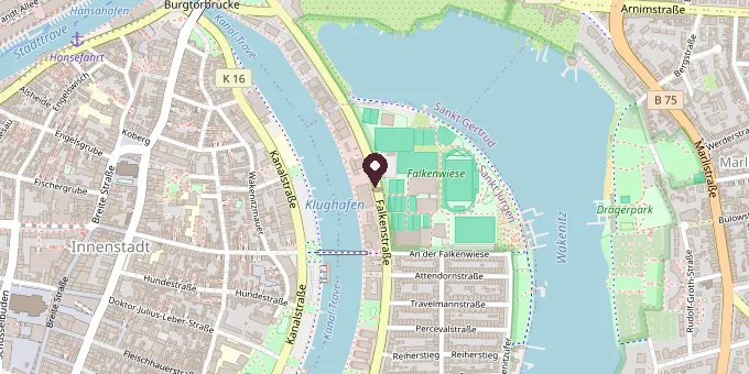 Karte: Holstentor Privatklinik GmbH